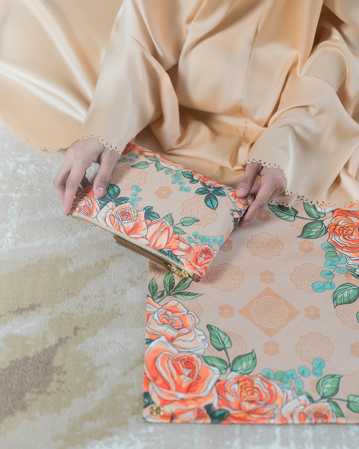 Cream Apricot